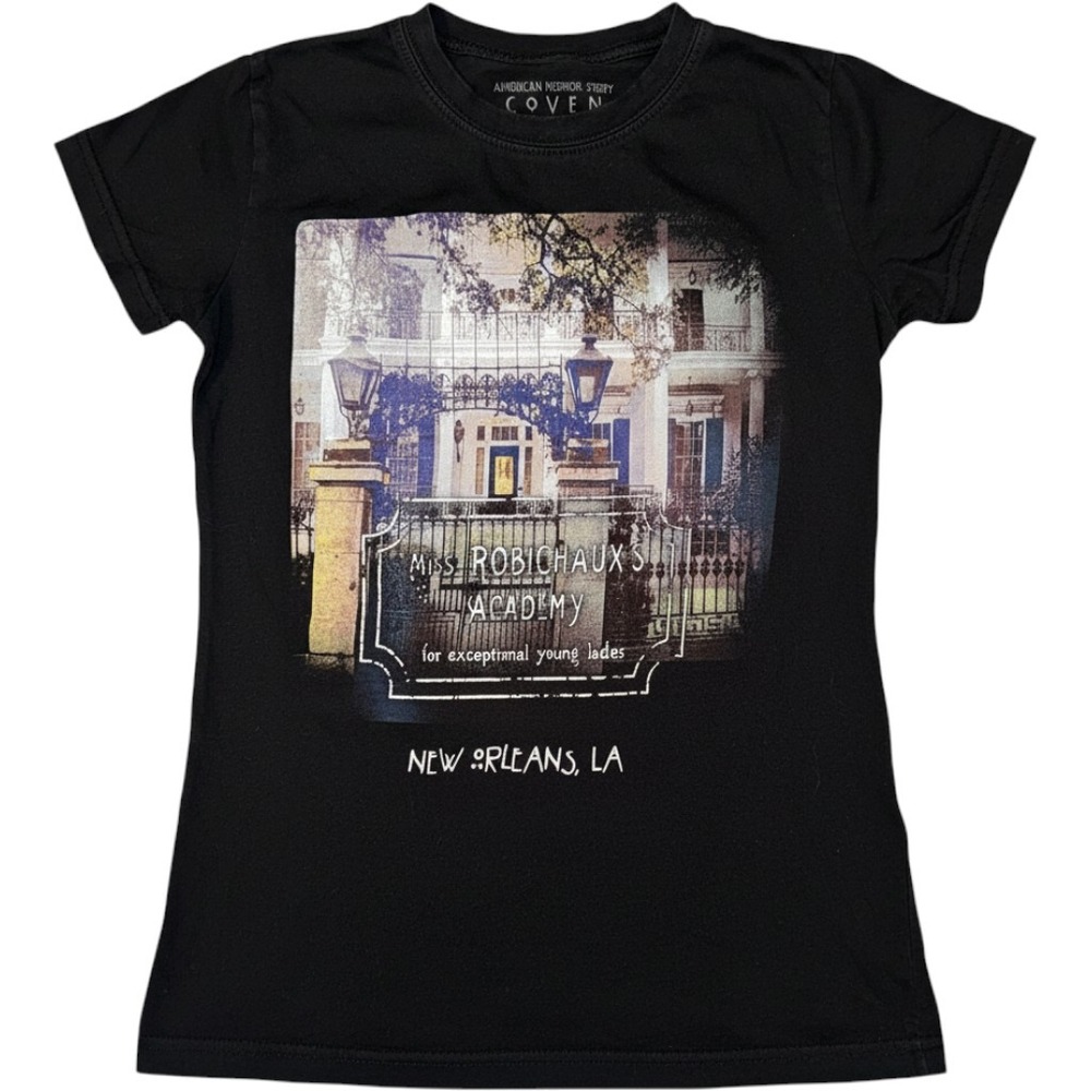 American Horror Story Coven T-Shirt Black XS Miss Robichauxs TV Merch Goth